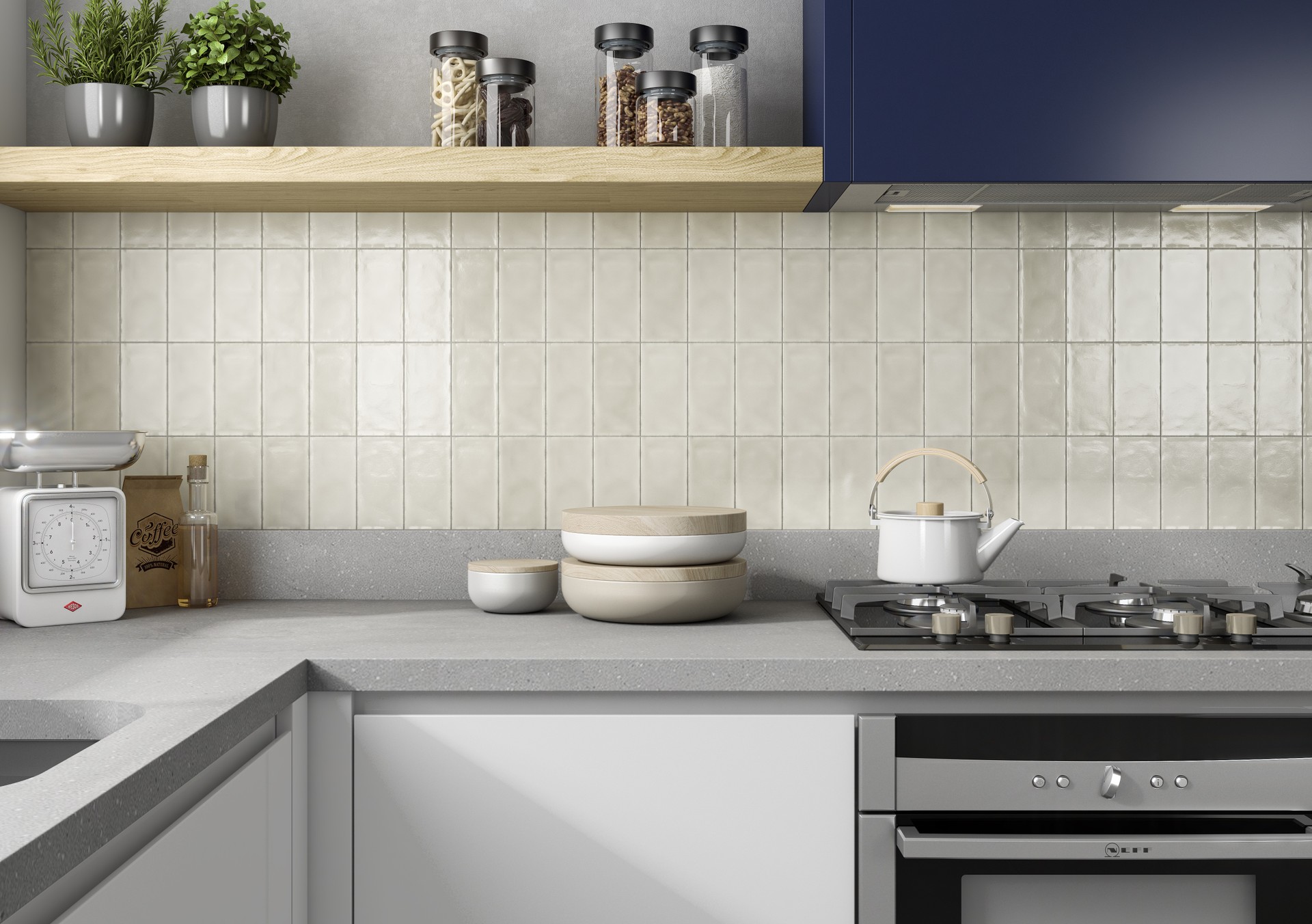 Sassy Zellige White 3X6